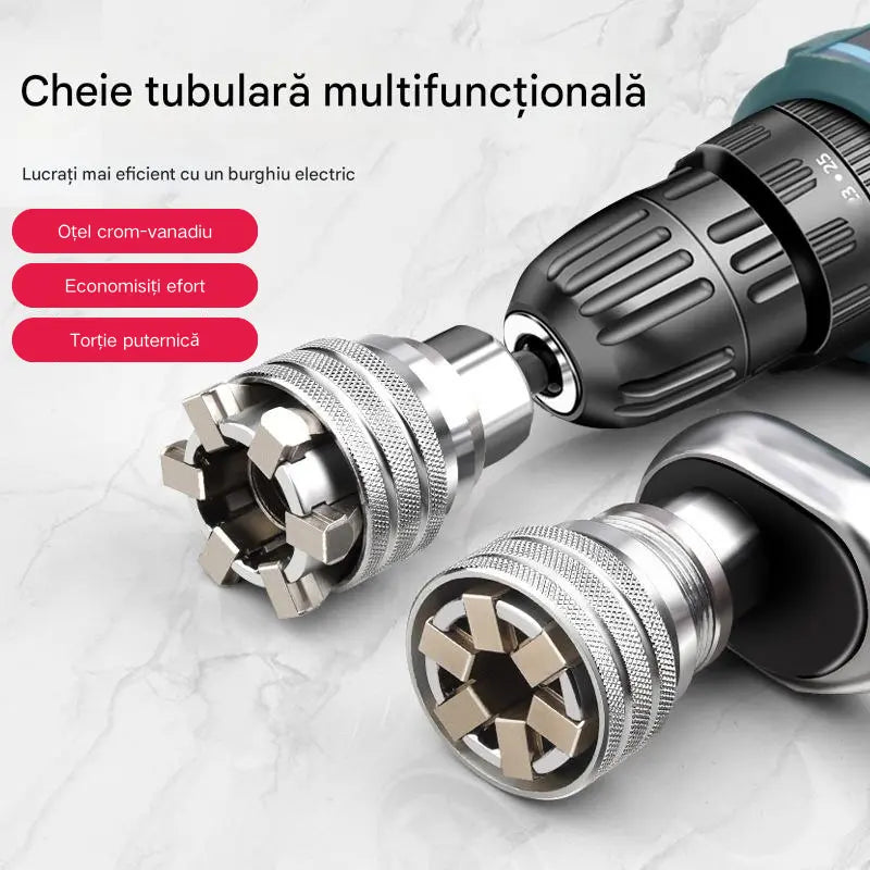 🔥🔧【Cumpărați 1 obțineți 1】Cheie tubulară multifuncțională