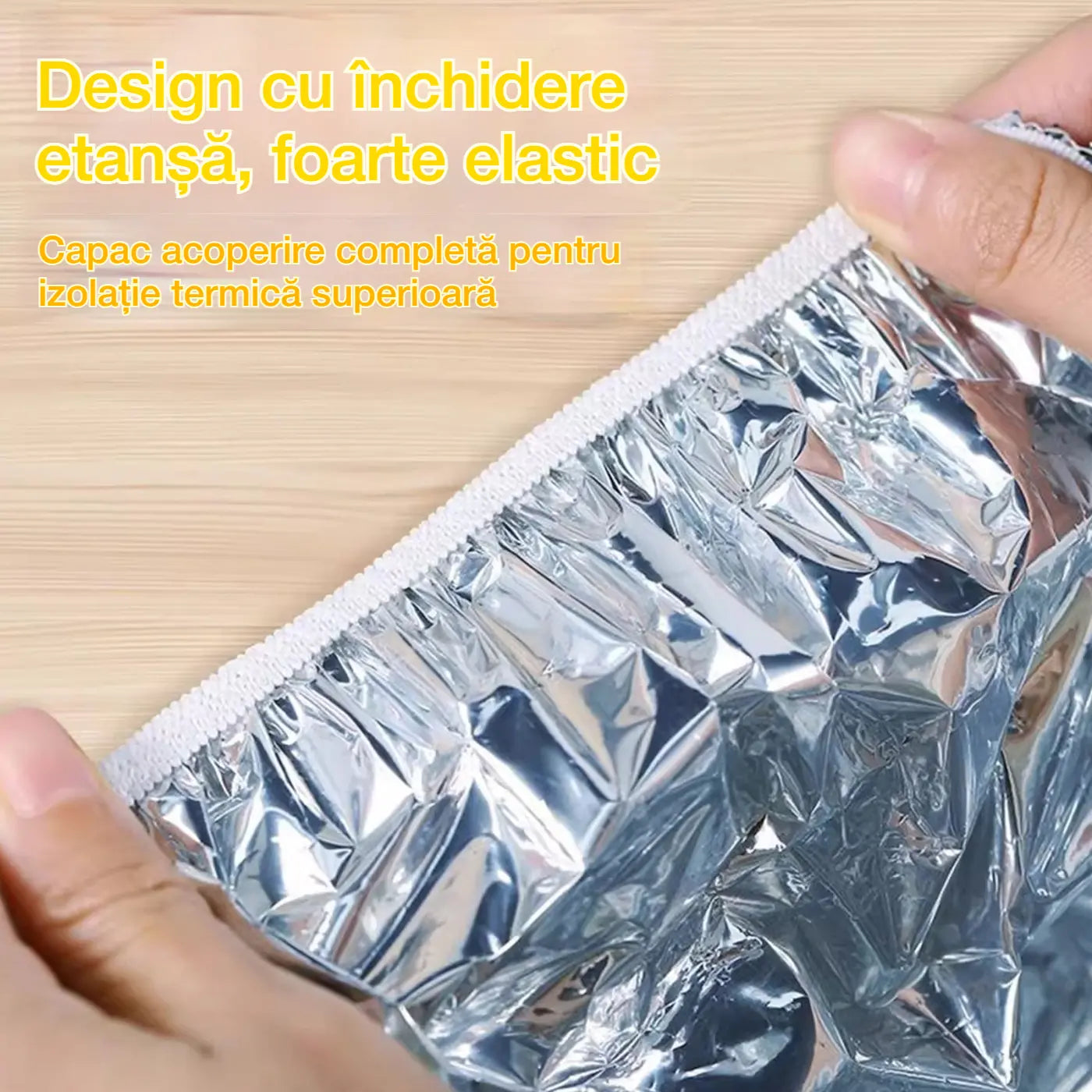 📢📢 REDUCERE 50%!⏰【100 bucăți】Husă izolatoare din folie de aluminiu