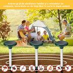 🔥🌞 Repelent solar cu ultrasunete pentru dăunători – Repelent cu ultrasunete pentru șoareci, repelent pentru șerpi, repelent pentru păsări | Inofensiv și ecologic / Încărcare solară / Repelent pentru șoareci și șerpi
