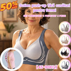 😍【49% reducere】【Set de 4】Sutien pentru femei fără sârmă, dintr-o bucată❤️【40-85KG】