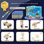 🧩 Jucării Tehnologice și Creative de Construit: Construiește și învață cu componente electronice, educație STEM distractivă pentru copii! 🚀📦🧩