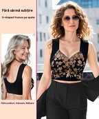 【3 buc】Sutien M-4XL de mărime mare cu dantelă, fără inel de oțel, spate frumos luxos, sutien sexy respirabil fără sudură【40~100kg】
