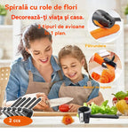 🔥🎨【Cumpărați 1 obțineți 1 gratuit】 Cuțit pentru decorat legume și fructe – din oțel inoxidabil, pentru platinguri spectaculoase!