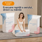 🧳💨 Saci mari de depozitare compresibili cu vid: nu necesită pompă de aer, sunt etanși și ideali pentru economisirea spațiului în valiză și acasă ✈️