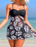 👙Set de costume de baie cu imprimeu de plasă nou 2026