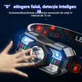🔥🔥Far cu inducție inteligentă cu durată lungă de viață a bateriei Lumină de pescuit de noapte în aer liber montată pe cap