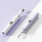 💅 Pilă electrică pentru unghii 2 în 1 cu LED (lampă de uscare + 5 capete pentru șlefuire)