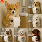 30% OFF🐕🐕Suport hârtie igienică drăguț cu tematică de cățeluș