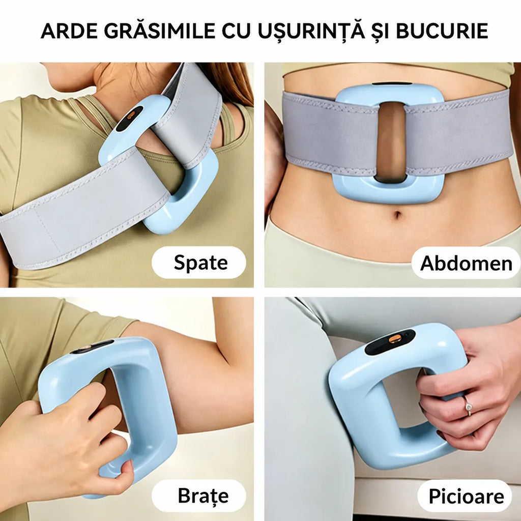 💥👍Cerc de exerciții fasciale cu cronometru și afișaj digital