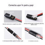 🥳 Cel Mai Vândut Produs din 2026 🥳 ⏰ 【Pachet de 50 de Bucăți】 Conectori Rapizi pentru Două Fire cu Clemă de Blocare, 50% REDUCERE! Clemă de Siguranță Anti-Alunecare ⚡️