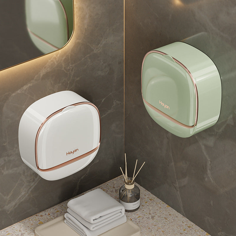 【🎁50%OFF】🧼🫧Cutie de săpun fără gaură montată pe perete cu capac pentru baie