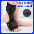 【Cumpără 1primești 1gratis】【2 buc】Orteză Medicală pentru Picior Drop și Fascită Plantară, cu Buton Rotativ de Ajustare și Suport din Aluminiu, Utilizare Zi și Noapte