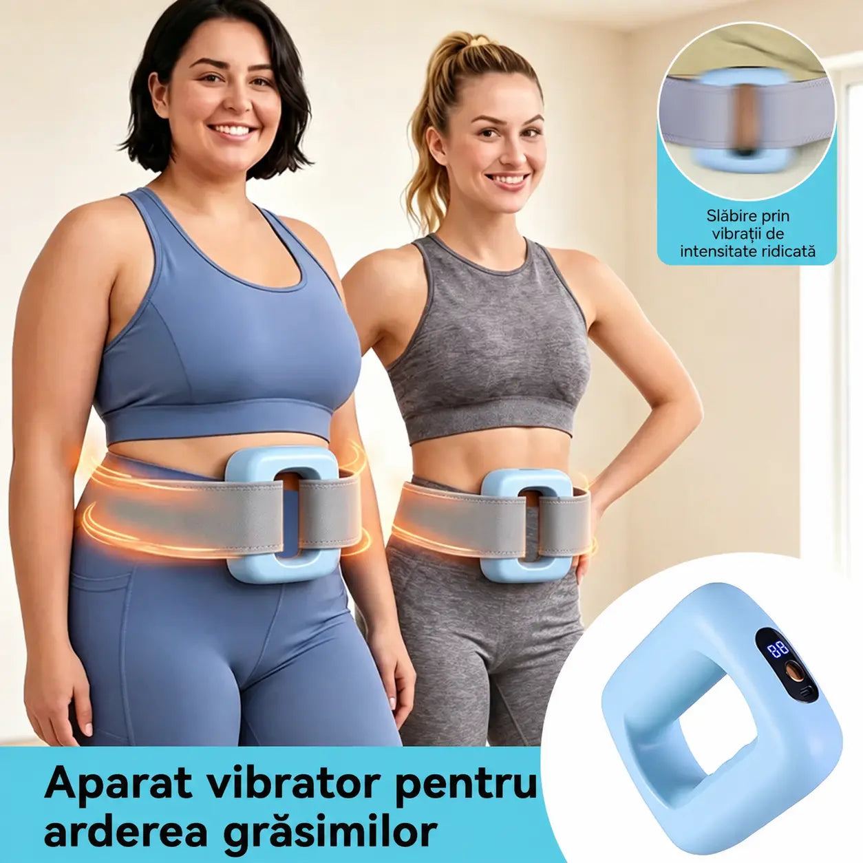 💥👍Cerc de exerciții fasciale cu cronometru și afișaj digital