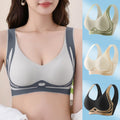 😍【Set de 4】Sutien pentru femei fără sârmă, dintr-o bucată❤️【40-85KG】