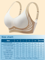 😍【Cumpărați 1, primiți 1 gratuit】Sutien pentru femei fără sârmă, dintr-o bucată❤️【40-85KG】