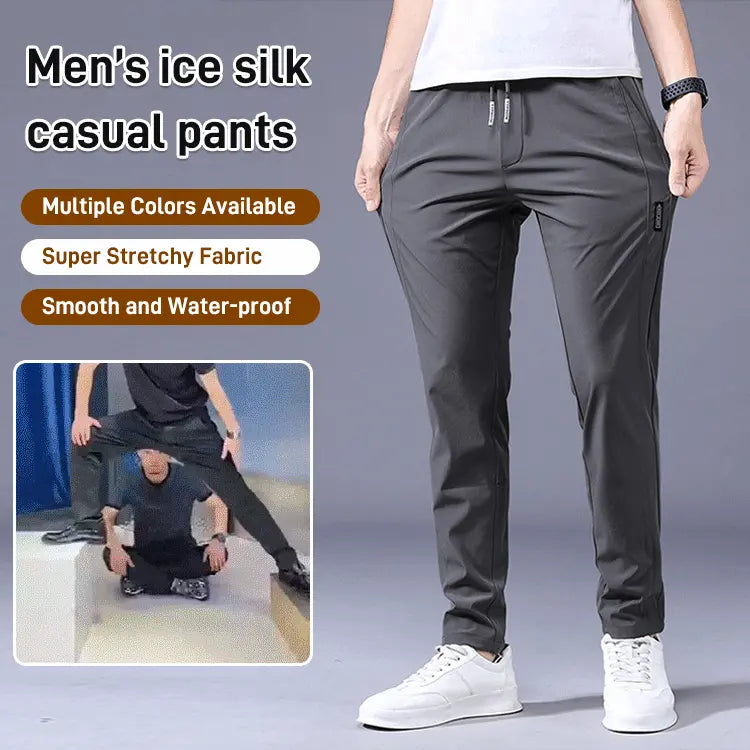【Cumpără 1, primești 1 gratuit】【M-5XL】Pantaloni casual elastici pentru bărbați