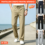 👖【Cumpărați 1 obțineți 1 gratuit】Pantaloni Casual cu Croială Dreaptă – Material Elastic, Fin și Respirabil pentru Confort Maxim-🔥