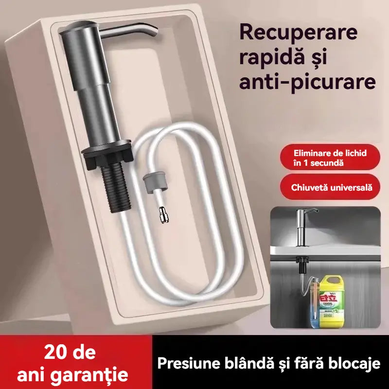 Kit tub prelungitor pentru dozator de săpun la chiuvetă