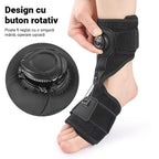 【Cumpără 1primești 1gratis】【2 buc】Orteză Medicală pentru Picior Drop și Fascită Plantară, cu Buton Rotativ de Ajustare și Suport din Aluminiu, Utilizare Zi și Noapte
