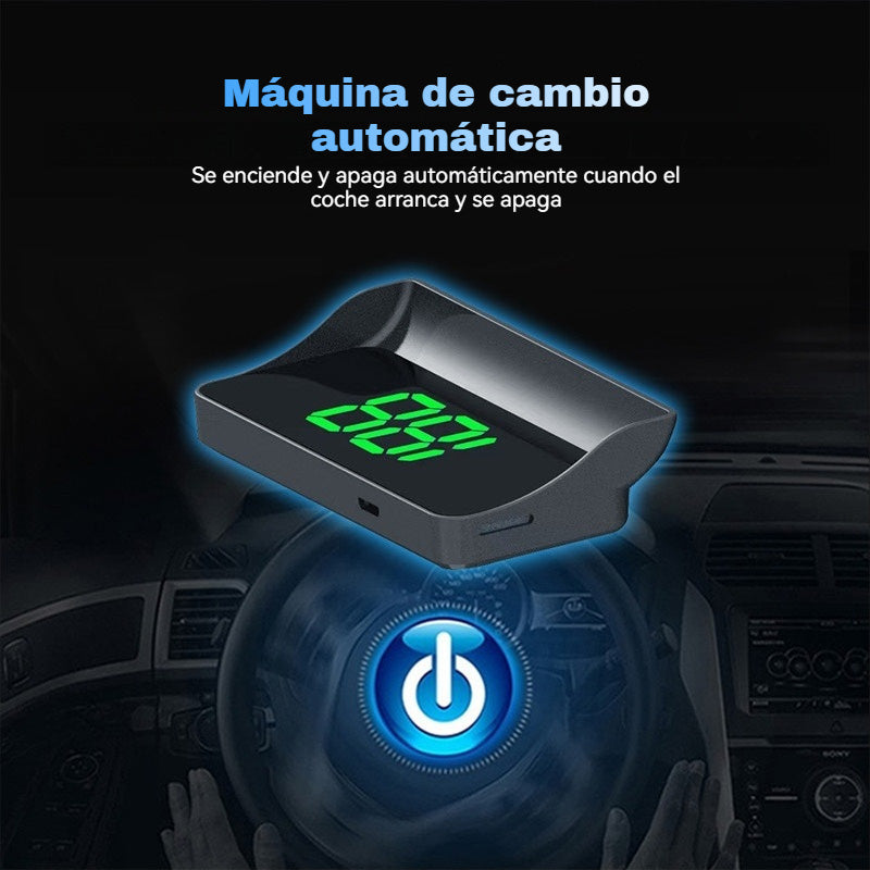🚗 Ecran HUD pentru mașină｜Proiecție GPS HD｜Viteză în timp real și condus mai sigur