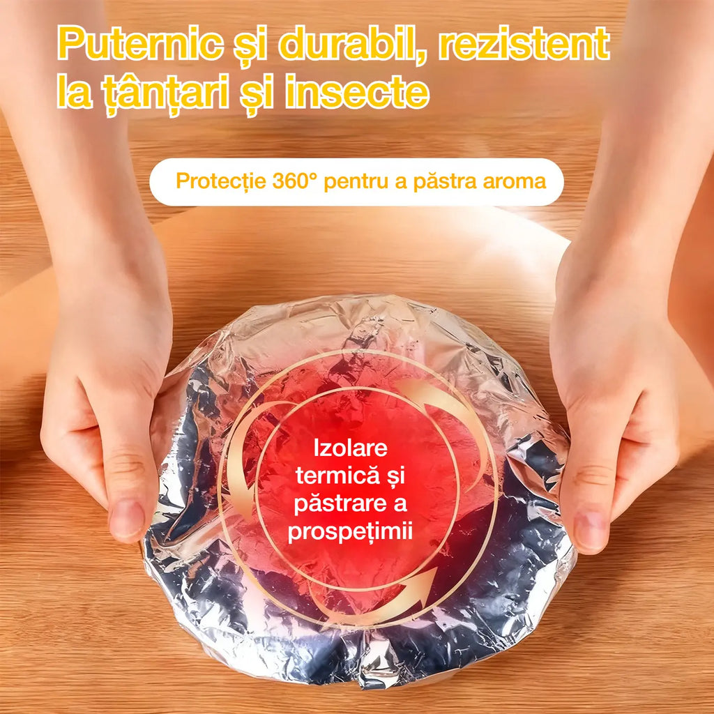 📢📢 REDUCERE 50%!⏰【100 bucăți】Husă izolatoare din folie de aluminiu